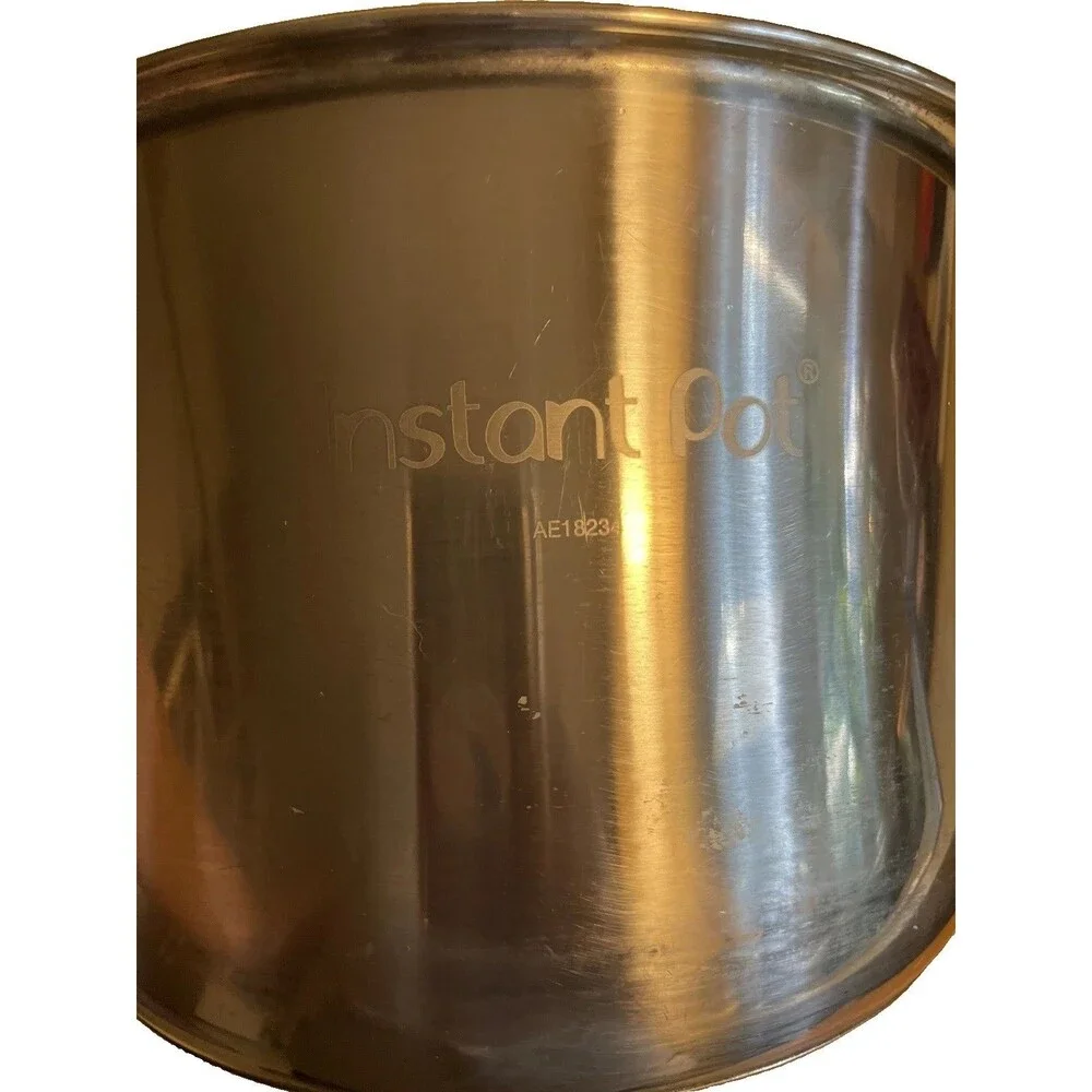Instant Pot Inner Pot Stainless Steel 6 Quart Replacement Bowl Insert ONLY Clean